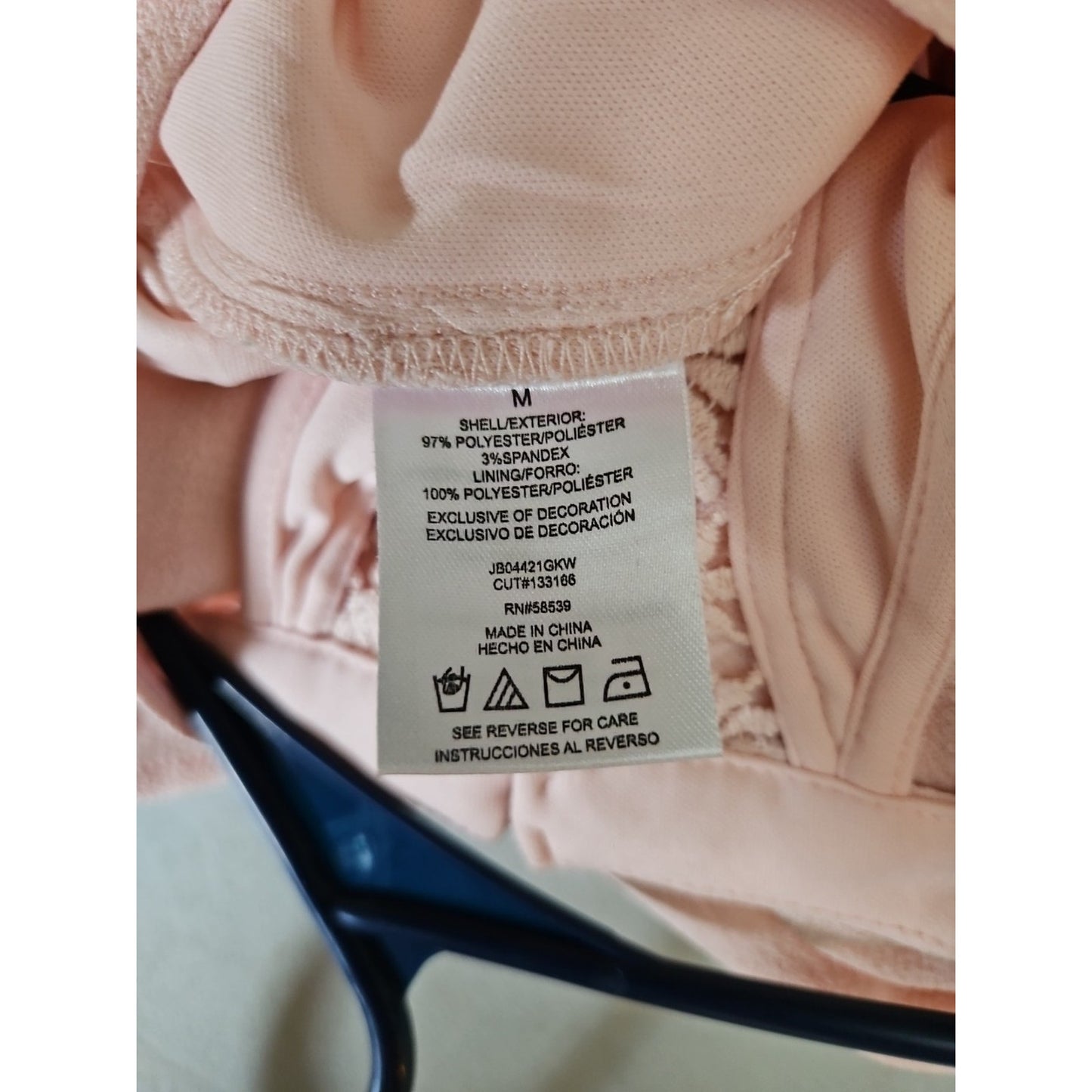 NWT Speechless Dusty Pink Sleeveless Laced Collar Mini Dress Size M