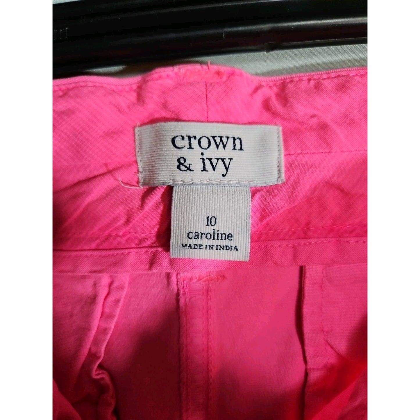 Crown & Ivy Woman’s Caroline Shorts Pink Size 10 NWOT