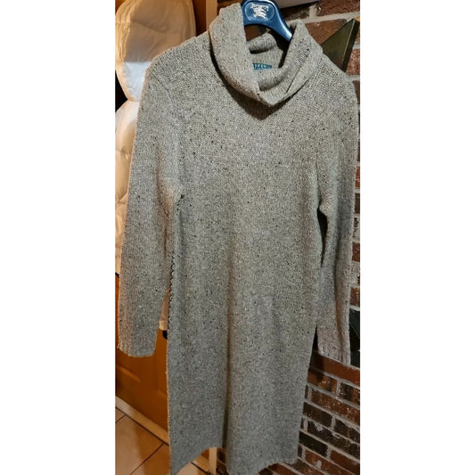 Womens Lg Vintage Ralph Lauren Sweater Dress