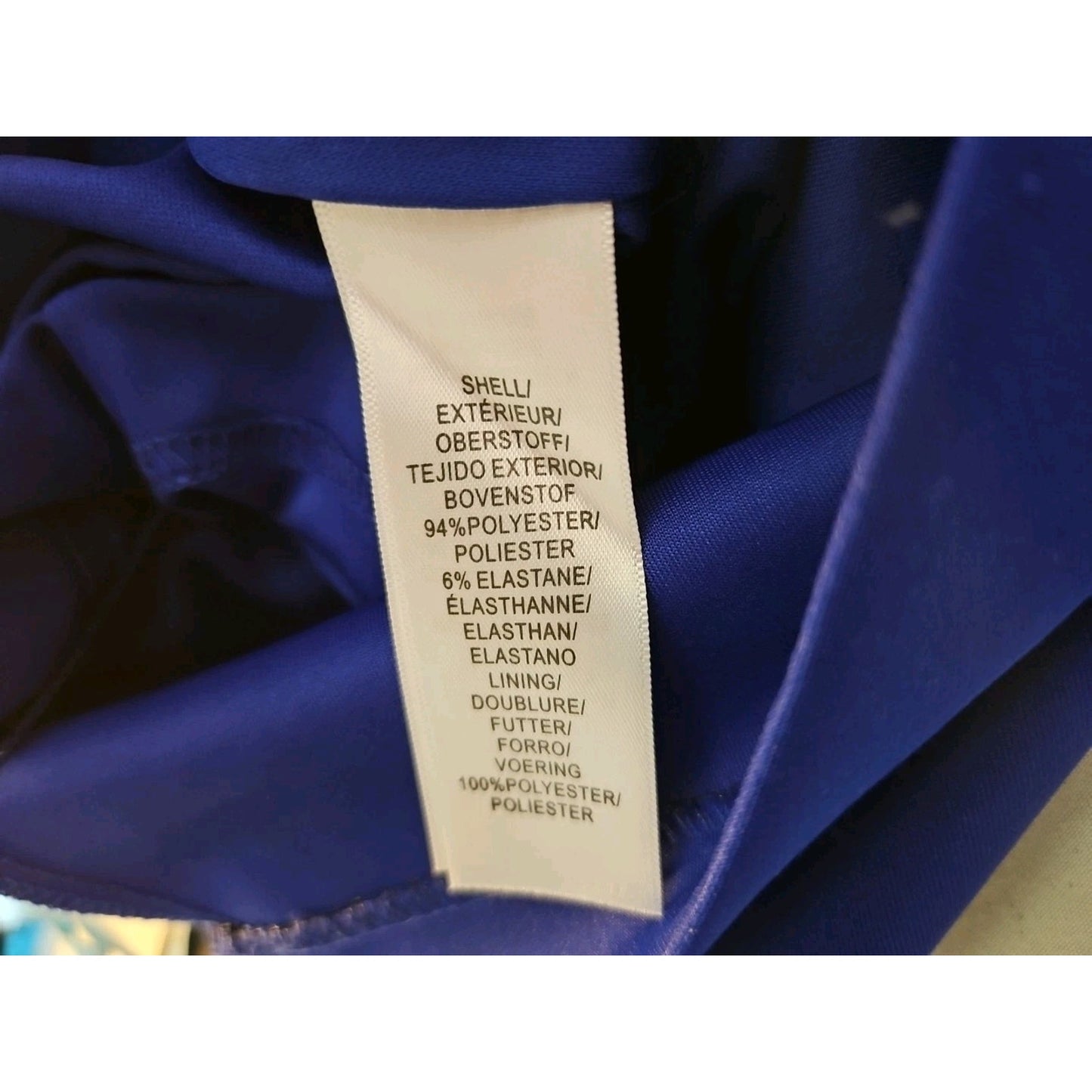 Aidan Mattox Women'S Blue Cutout-Back Halter Mini Sheath Dress Size 8
