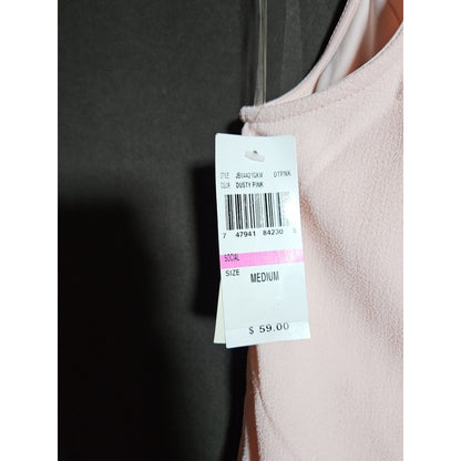 NWT Speechless Dusty Pink Sleeveless  Laced Collar  Mini Dress Size M