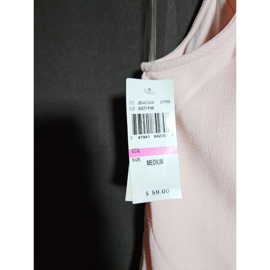 NWT Speechless Dusty Pink Sleeveless  Laced Collar  Mini Dress Size M