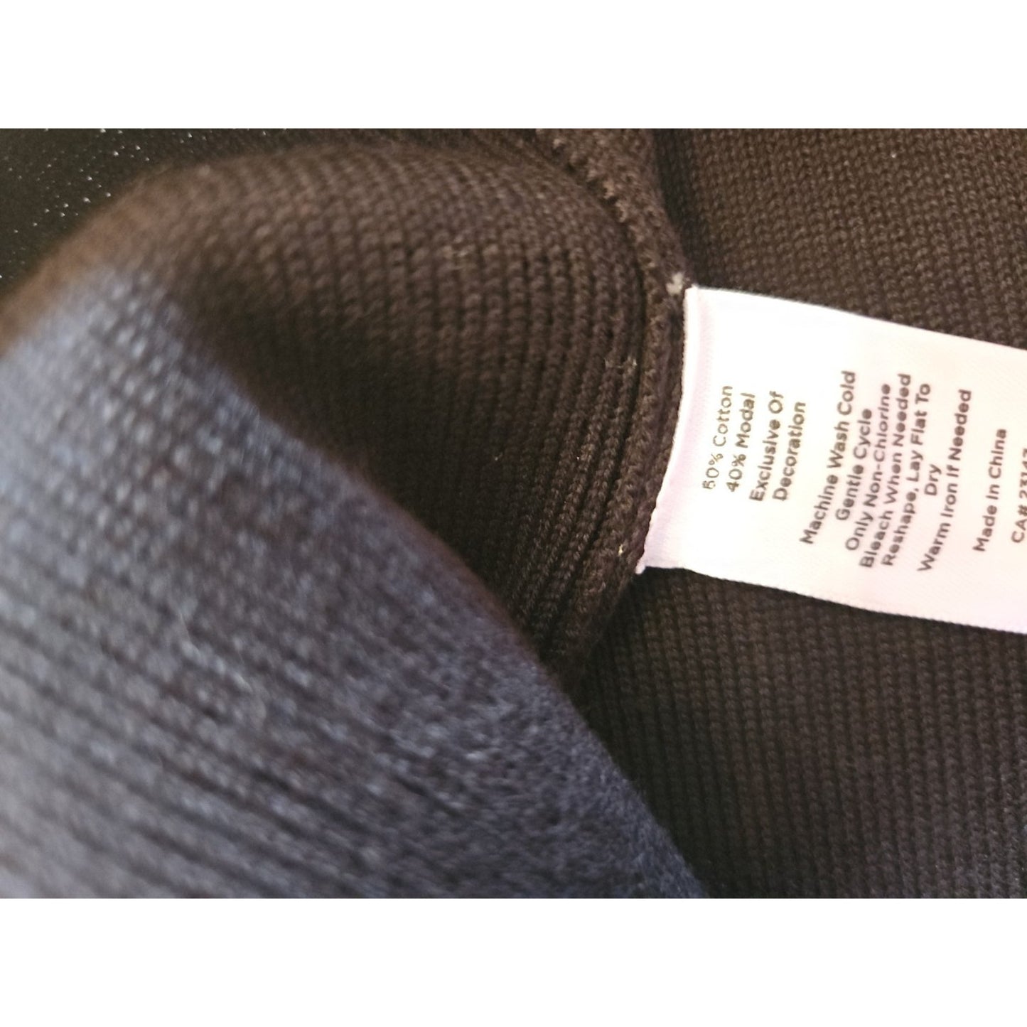 NWT Talbots Women Large Black Wool Open Front Luxury Designer Sweater Jacket